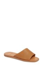 Women's Dolce Vita Cato Asymmetrical Slide Sandal .5 M - Brown