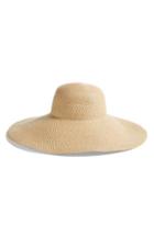 Women's Eric Javits Floppy Straw Hat - Black