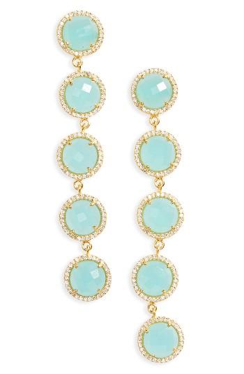 Women's Susan Hanover Five-stone Drop Earrings