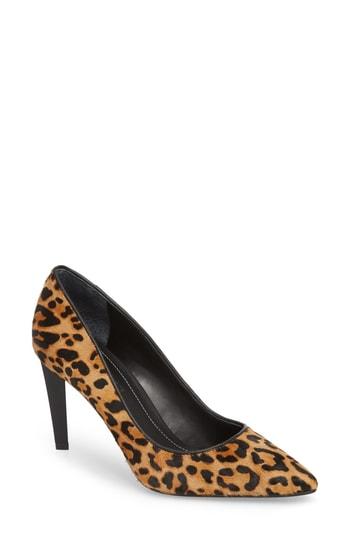 Women's Kendall + Kylie Myra Genuine Calf Hair Pump .5 M - Brown