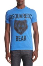 Men's Dsquared2 Bear Graphic T-shirt - Blue/green