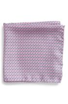 Men's Lazyjack Press Sweet Shades Silk Pocket Square, Size - Pink