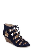 Women's Sole Society 'freyaa' Wedge Sandal .5 M - Blue