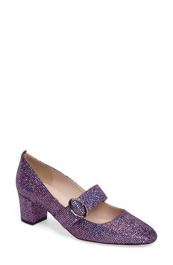 Women's Sjp By Sarah Jessica Parker 'tartt' Embellished Mary Jane Pump Us / 36eu - Purple