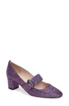 Women's Sjp By Sarah Jessica Parker 'tartt' Embellished Mary Jane Pump Us / 36eu - Purple