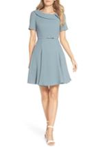 Women's Gal Meets Glam Collection Thea Fit & Flare Dress - Green