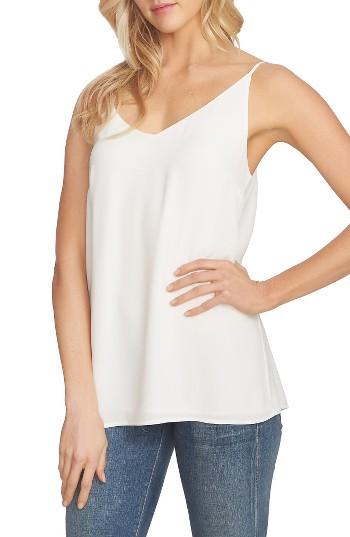 Women's 1.state Lattice Back Tank, Size - White
