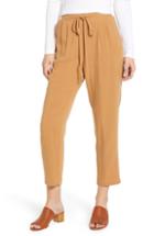 Women's Good Luck Gem Crop Pants - Beige