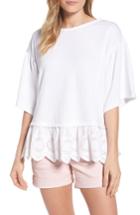 Women's Caslon Twofer Sweatshirt - White