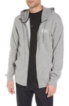 Men's Rvca Balance Reflect Zip Hoodie - Grey