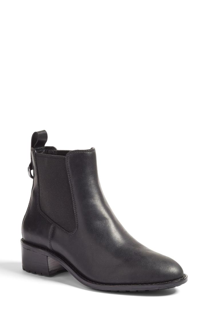 Women's Cole Haan 'newburg' Waterproof Chelsea Boot B - Black