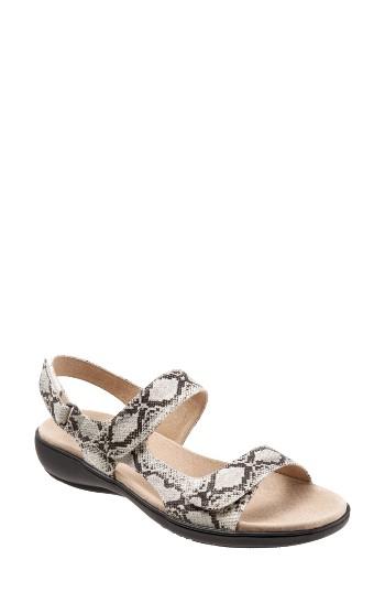 Women's Trotters 'kip' Sandal N - White
