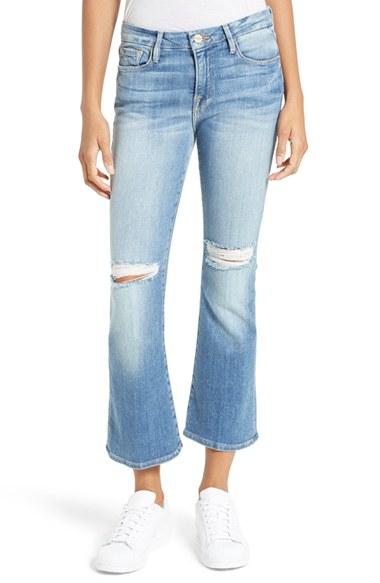 Women's Frame Le Crop Mini Boot Jeans