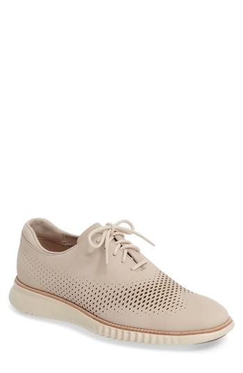Men's Cole Haan 2.zerogrand Wingtip .5 M - Beige
