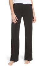 Women's Bb Dakota Higgens Side Snap Lounge Pants - Black