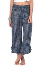 Women's Volcom High Water Crop Pants - Blue
