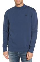 Men's Wesc Steve Fleece Sweatshirt, Size - Blue