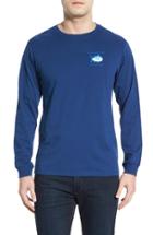 Men's Southern Tide 'skipjack' Long Sleeve Graphic T-shirt, Size - Blue