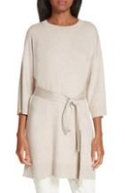 Women's Lela Rose Dotted Wool & Cashmere Turtleneck Sweater - Pink