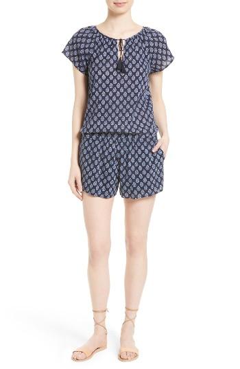 Women's Soft Joie Spica B Print Cotton Voile Romper