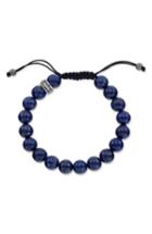 Men's Room101 Lapis Lazuli Bead Shamballa Bracelet