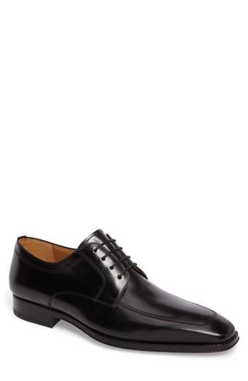 Men's Magnanni Bruno Apron Toe Derby M - Black