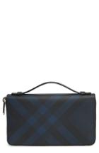 Men's Burberry Reeves Zip Wallet - Blue