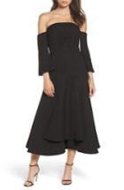 Women's C/meo Collective Paradise Off The Shoulder Midi Dress - Black