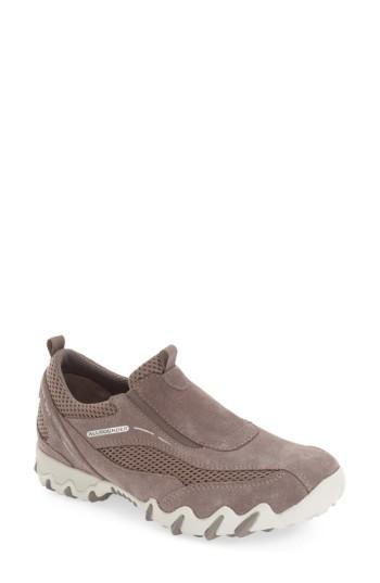 Women's Allrounder By Mephisto 'nawaja' Slip-on Sneaker .5 M - Grey