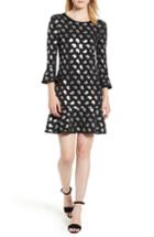 Women's Michael Michael Kors Grommet Trim Fit & Flare Dress