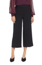 Women's Halogen Wide Leg Crop Pants (similar To 16w) - Black