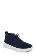 Women's Fitflop Uberknit(tm) Slip-on High Top Sneaker .5 M - Blue
