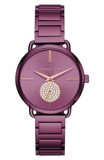 Women's Michael Kors Portia Pave Bracelet Watch, 36mm