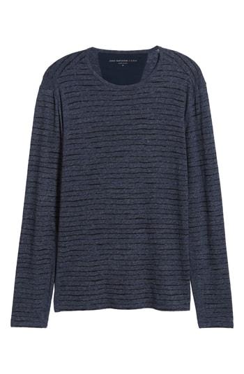 Men's John Varvatos Star Usa Regular Fit Crewneck Shirt - Blue