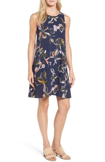 Women's Halogen A-line Dress, Size - Blue