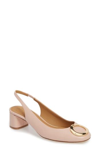 Women's Tory Burch Caterina Slingback Pump M - Pink
