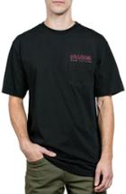 Men's Volcom Solar Eyes Pocket T-shirt - Black
