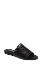 Women's Charles By Charles David Model Slide Sandal M - Black