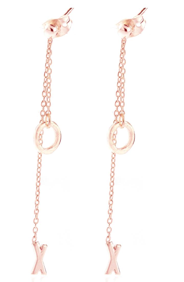 Women's Adornia Xo Drop Back Earrings