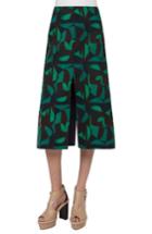 Women's Akris Print A-line Skirt
