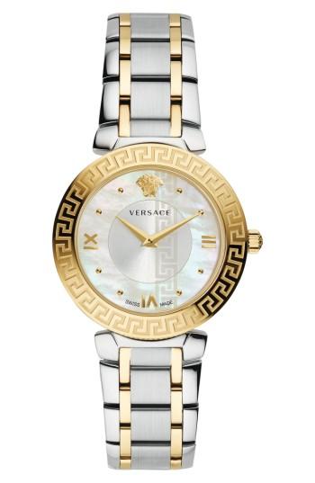 Women's Versace Daphnis Bracelet Watch, 35mm