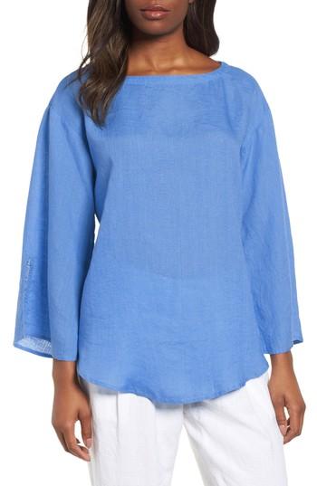 Women's Eileen Fisher Woven Organic Linen Top