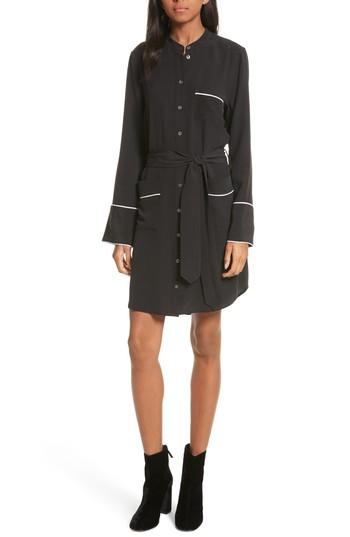 Women's Equipment Britten Silk Shirtdress - Black