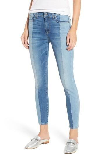 Women's 7 For All Mankind Shadow Seamed Ankle Skinny Jeans