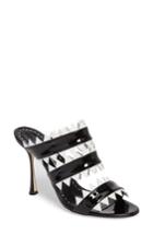 Women's Manolo Blahnik Arpege Mule Sandal Us / 35eu - Black