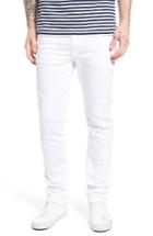 Men's Nudie Jeans Lean Dean Slouchy Slim Fit Jeans X 34 - White