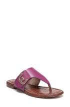 Women's Sam Edelman Barry V-strap Thong Sandal M - Pink