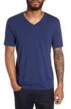 Men's Goodlife Classic Supima Cotton Blend V-neck T-shirt, Size - Blue