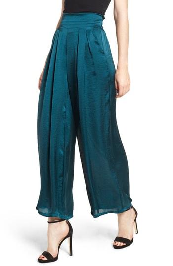 Women's Misa Los Angeles Taj Wide Leg Pants - Green
