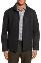 Men's Billy Reid Deck Coat, Size - Black